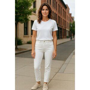 FRAME Women Le High Skinny White Jeans 29